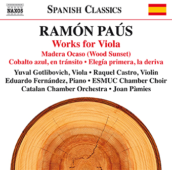 Carátula: Ramón Paús. Works for viola