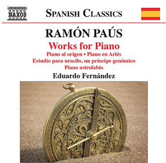 Carátula: Ramón Paús. Works for piano